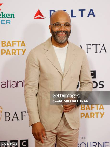 Actor Jeffrey Wright attends the British Academy of Film and Television Arts Tea Party at The Maybourne Beverly Hills in Beverly Hills, California,...
