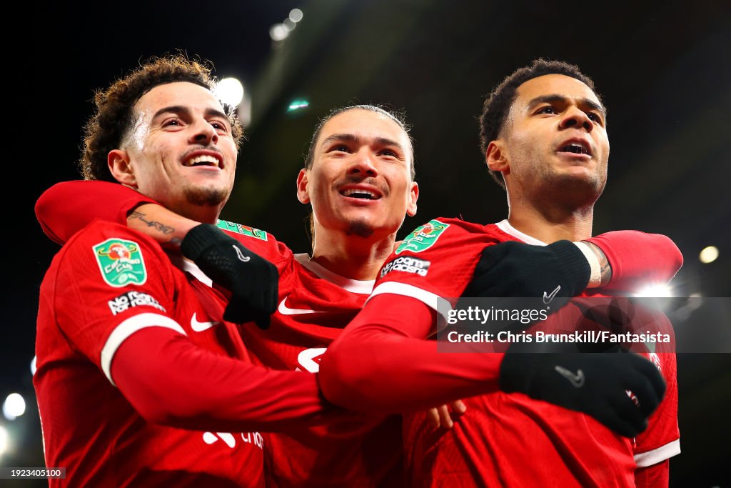Liverpool v Fulham - Carabao Cup Semi Final First Leg