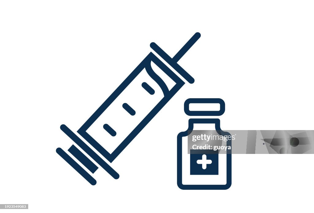 Syringe icon.