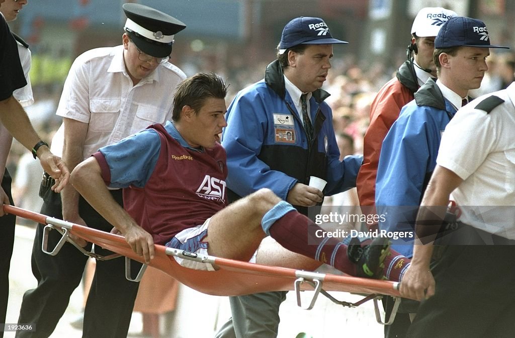 Savo Milosevic of Aston Villa