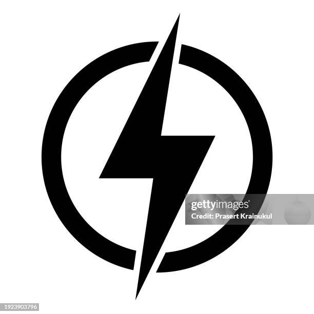 lightning, vector logo design elemen - transportation vector stock pictures, royalty-free photos & images