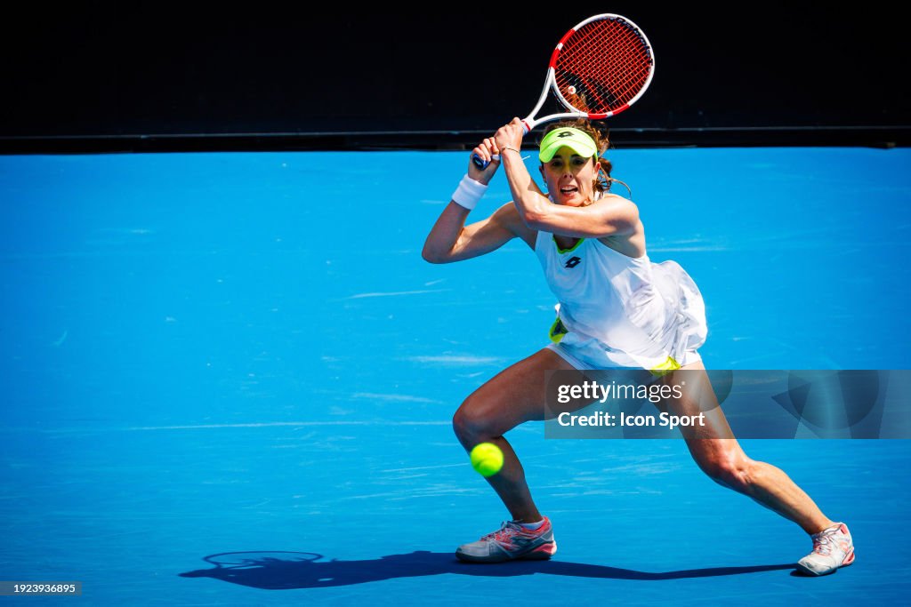 French Alizee during the 2025 Australian Open Day 1 on... News