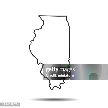 Illinois map Illinois map