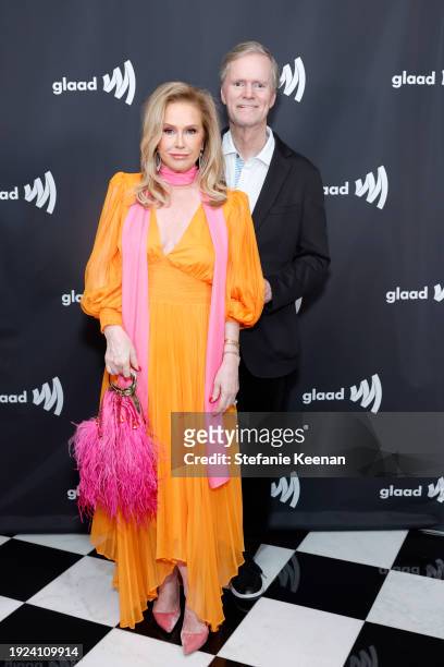 Kathy Hilton and Richard Hilton attend as GLAAD Celebrates Its Governors Award From The TV Academy With A Pre-Emmys Toast To The Future Of LGBTQ...