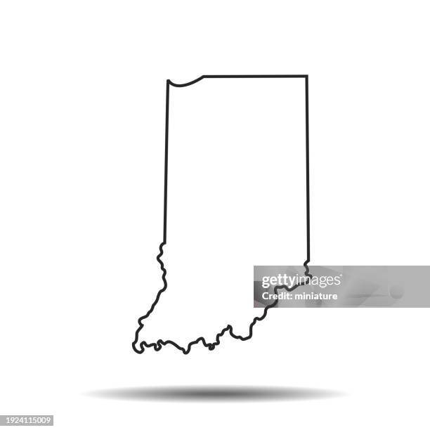 Indiana Map High-Res Vector Graphic - Getty Images