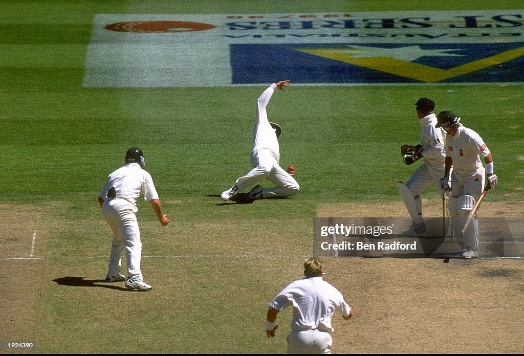 Mark Taylor,  Adam Bacher and Shane Warne