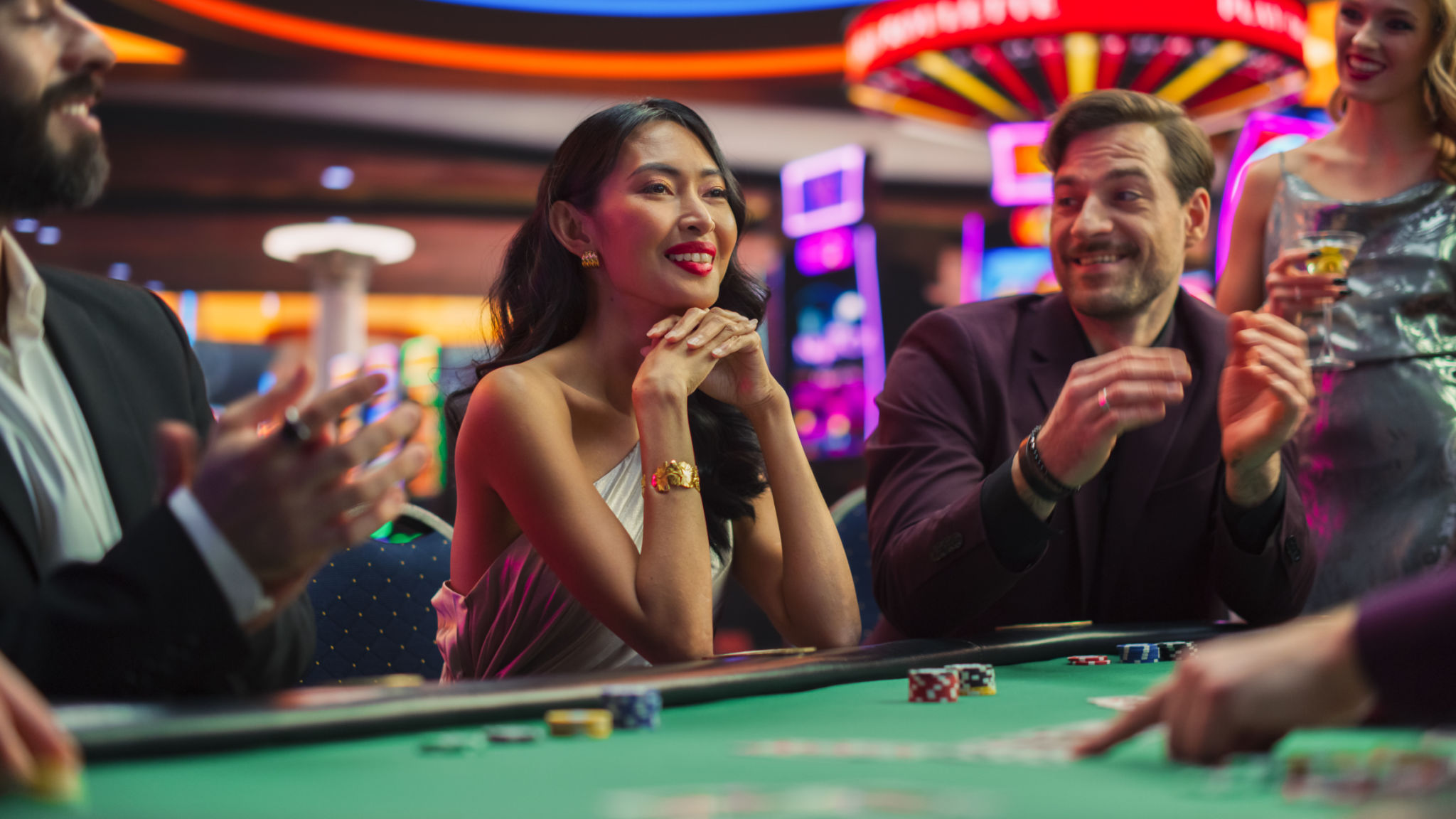 diverse people betting