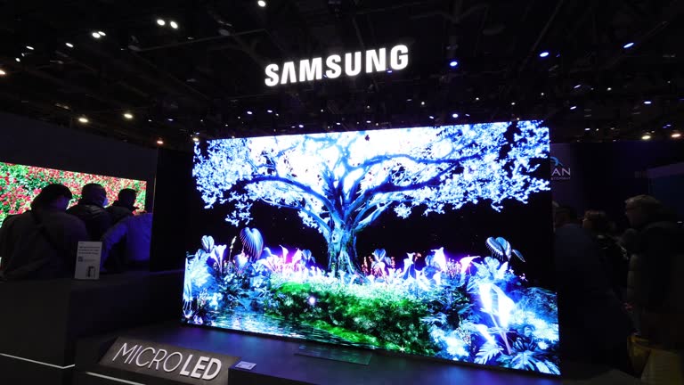 Ces Micro Led Transparency Micro Led Videos and HD Footage - Getty Images
