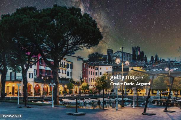 creative  desenzano del garda, italy. - desenzano del garda stock pictures, royalty-free photos & images