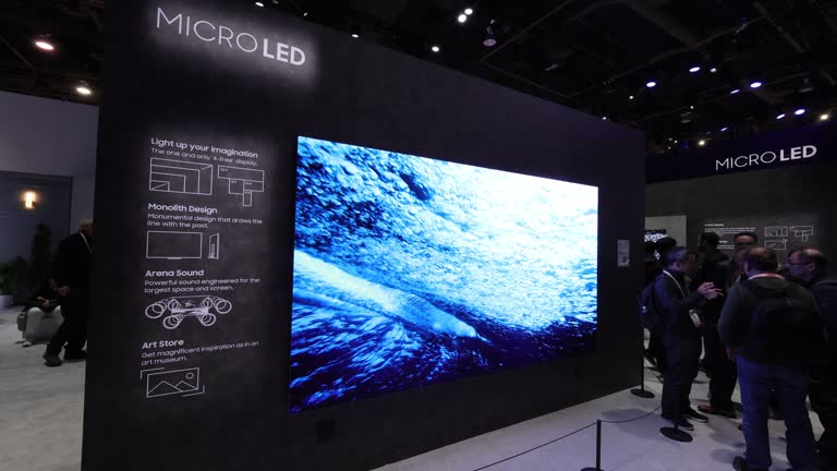 Ces Micro Led Transparency Micro Led Videos and HD Footage - Getty Images
