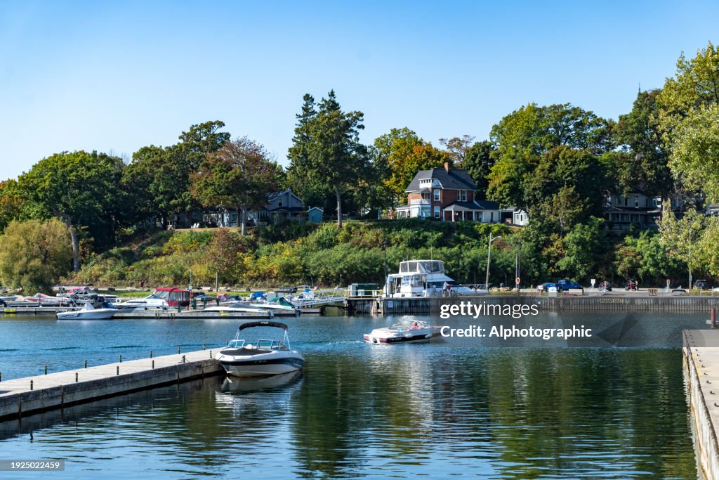 Yachthafen in Gananoque am Ontariosee