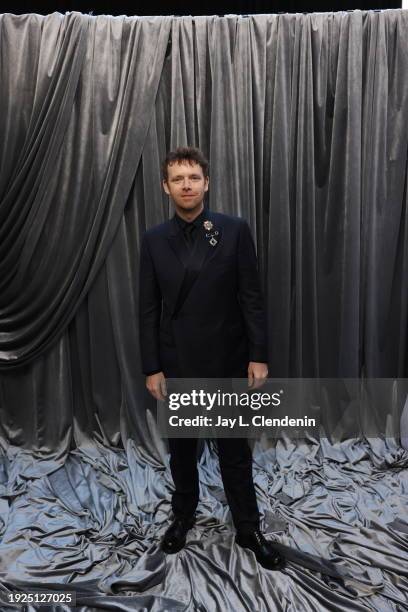 Actor Antoine Reinartz is photographed for Los Angeles Times on January 7, 2024 at the 81st Annual Golden Globe Awards held at the Beverly Hilton...