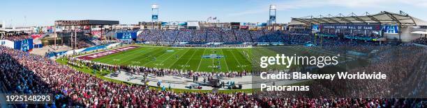 Frisco, TX – January 7th: Post game celebration on the field after the 2023 College Football National Championship Game between the South Dakota...