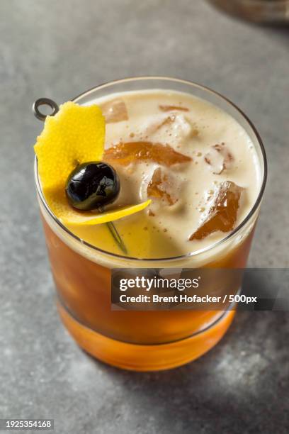 close-up of drink on table,united states,usa - maraschino stock pictures, royalty-free photos & images