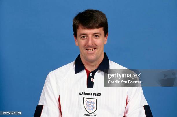 England player Matt Le Tissier pictured at Bisham Abbey on February 7th, 1997 in England.