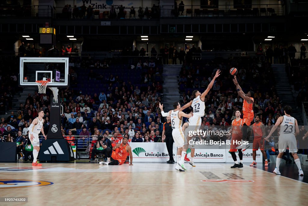 Real Madrid v Valencia Basket - Turkish Airlines EuroLeague
