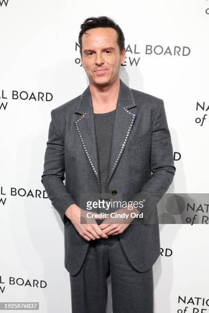 Andrew Scott attends the 2024 National Board of Review Gala at Cipriani 42nd Street on January 11, 2024 in New York City.