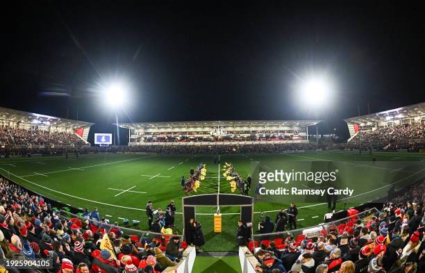 Belfast , United Kingdom - 13 January 2024; A general view before the Investec Champions Cup Pool 2 Round 3 match between Ulster and Toulouse at...