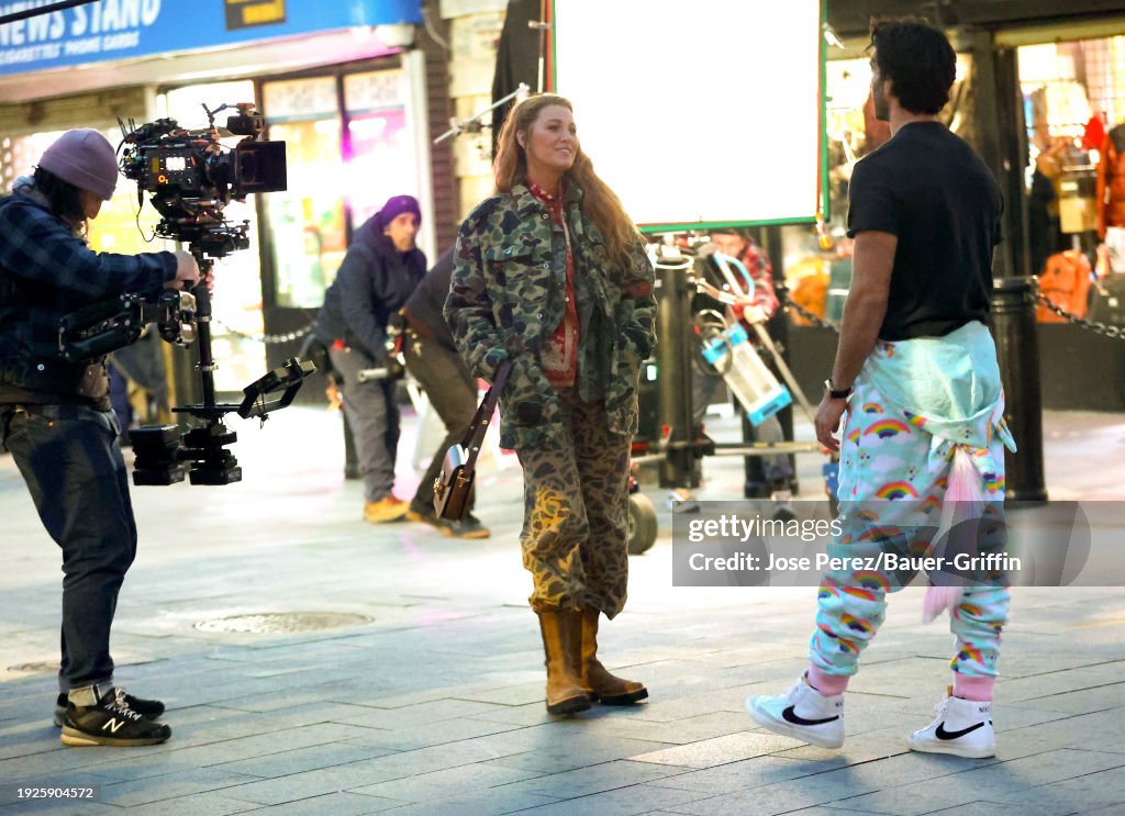 Celebrity Sightings In Jersey City - January 12, 2024