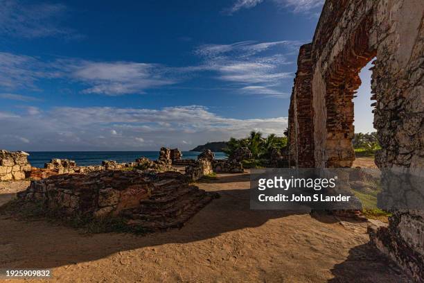 Ruinas Faro Punta Borinquen can be found in the northwest town of Aguadilla, the ruins of the Punta Borinquen lighthouse are near Aguadilla's Punta...
