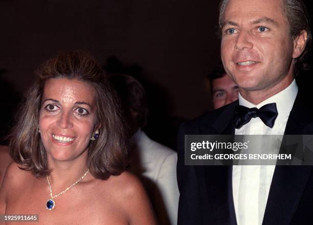 File photo dated March 17, 1984 shows Greek multi-millionaire Christina Onassis , daughter of Greek Tycoon Aristotle Onassis, with her fourth husband...