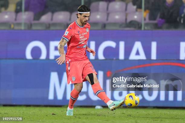 Joao Ferreira us in action during the Serie A TIM match between ACF Fiorentina and Udinese Calcio - Serie A TIM at Stadio Artemio Franchi on January...