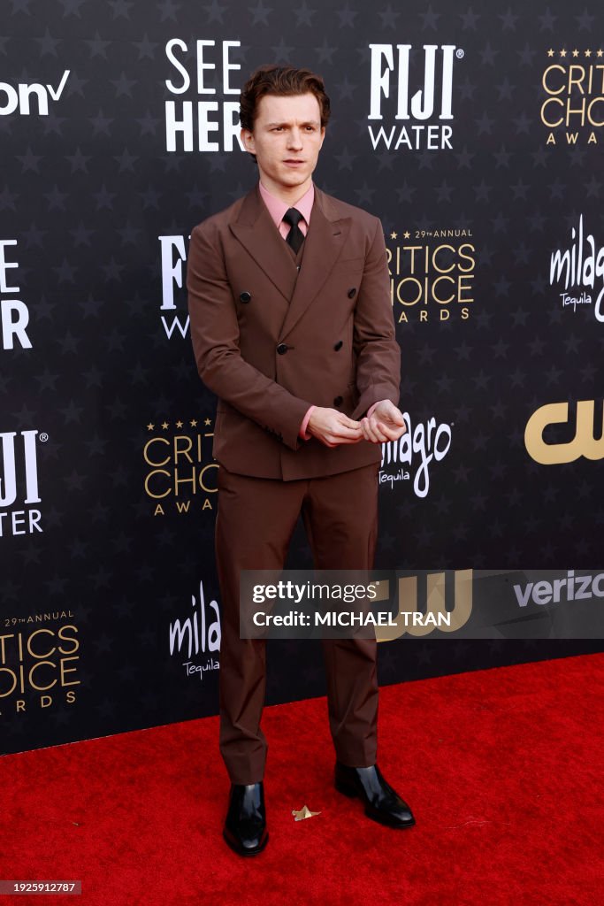 US-ENTERTAINMENT-FILM-AWARD-CRITICS CHOICE-ARRIVALS