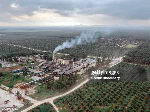 The palm oil processing facility of PT Gunung Sejahtera Ibu Pertiwi, an unit of Astra Agro Lestari, in West Kotawaringin regency, Kalimantan,...