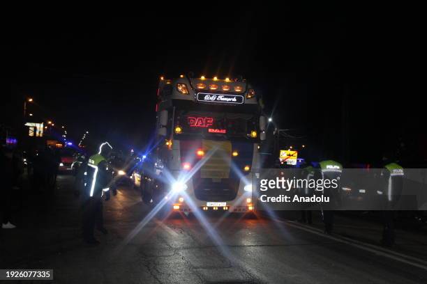 Hundreds of transporters and farmers from across Romania gather to protest against high prices of insurance, fuel, and fertilizers in Bucharest of...