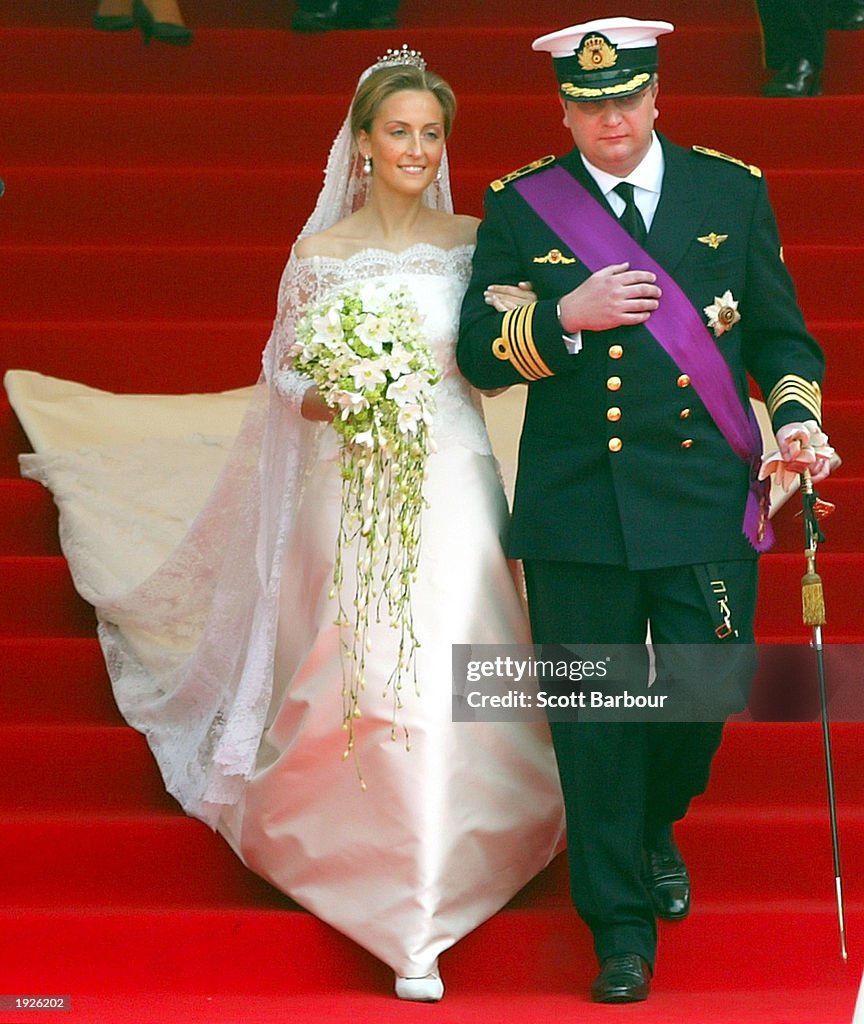 Prince Laurent Of Belgium Marries Claire Coombs