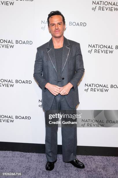 Andrew Scott attends the 2024 National Board Of Review Gala at Cipriani 42nd Street on January 11, 2024 in New York City.