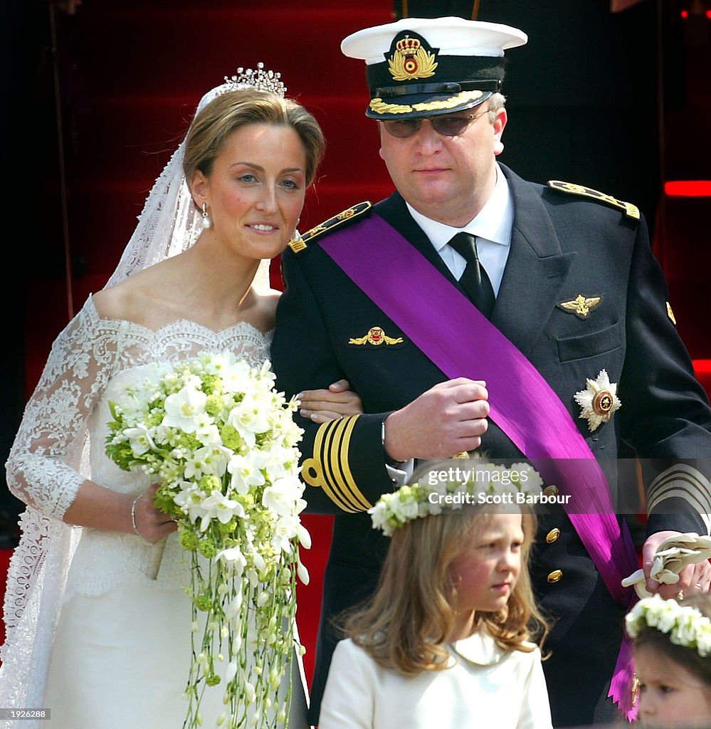 Prince Laurent Of Belgium Marries Claire Coombs