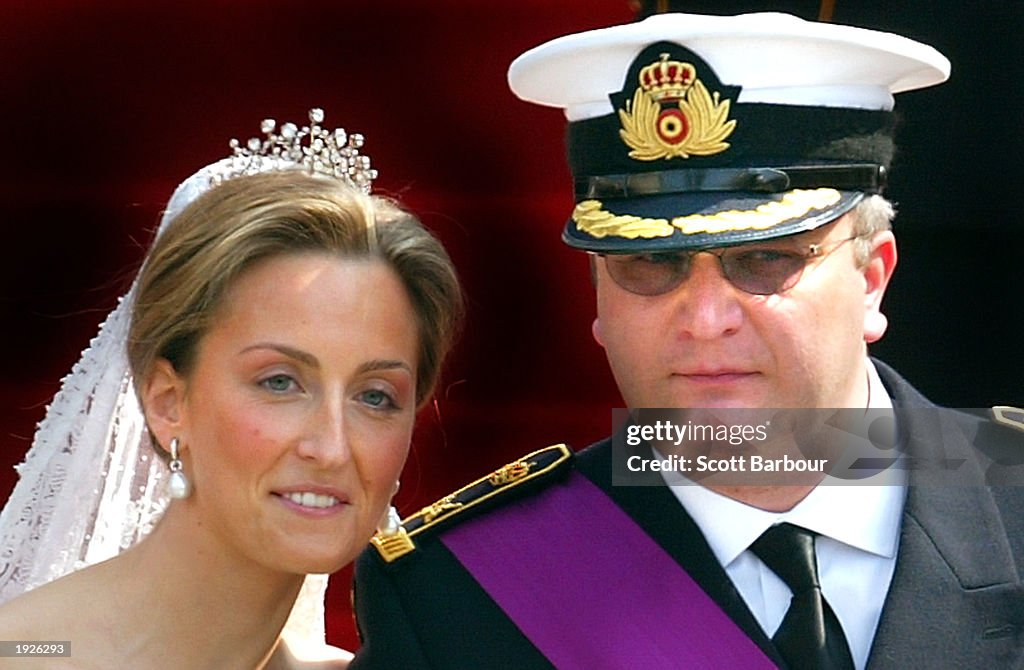 Prince Laurent Of Belgium Marries Claire Coombs