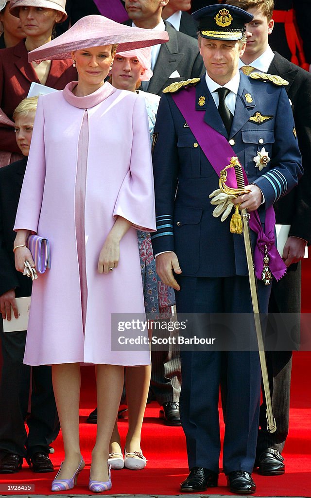 Prince Laurent Of Belgium Marries Claire Coombs