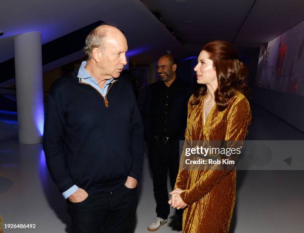 Doron Weber and Lara Palmqvist attend the 2023 Sloan Student Prizes, presented by Museum of the Moving Image and Alfred P. Sloan Foundation at Museum...