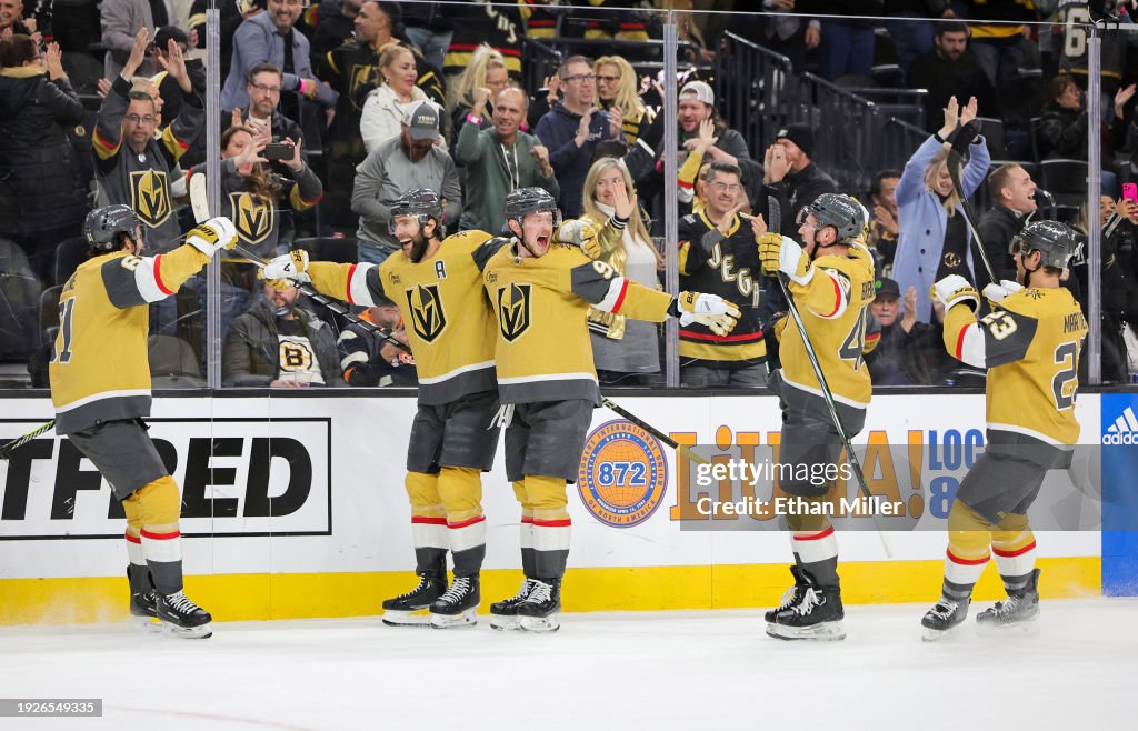 Boston Bruins v Vegas Golden Knights