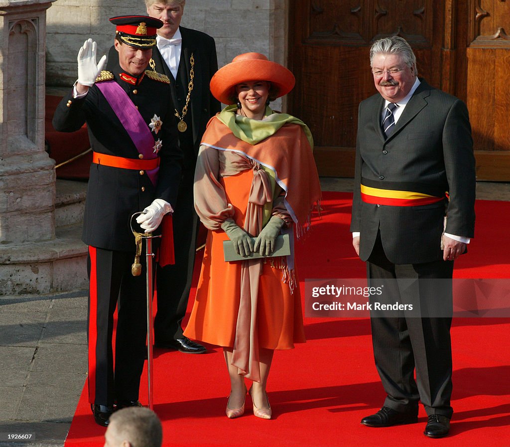 Prince Laurent Of Belgium Marries Claire Coombs