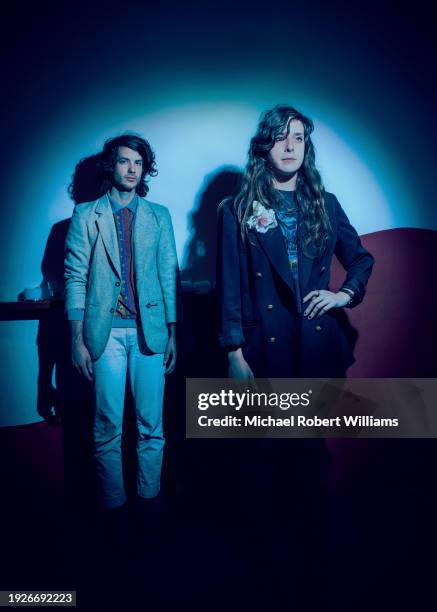 Indie band Beach House are photographed on December 9, 2009 in London, England.