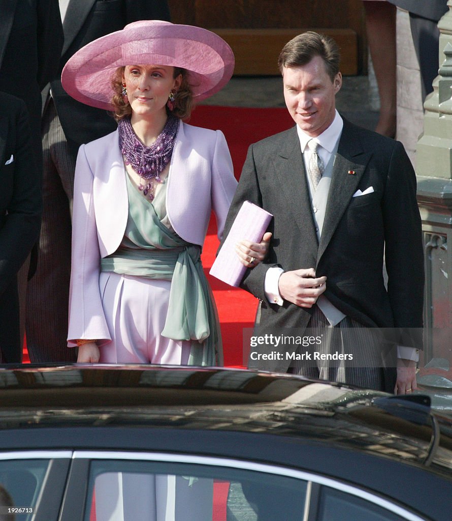 Prince Laurent Of Belgium Marries Claire Coombs