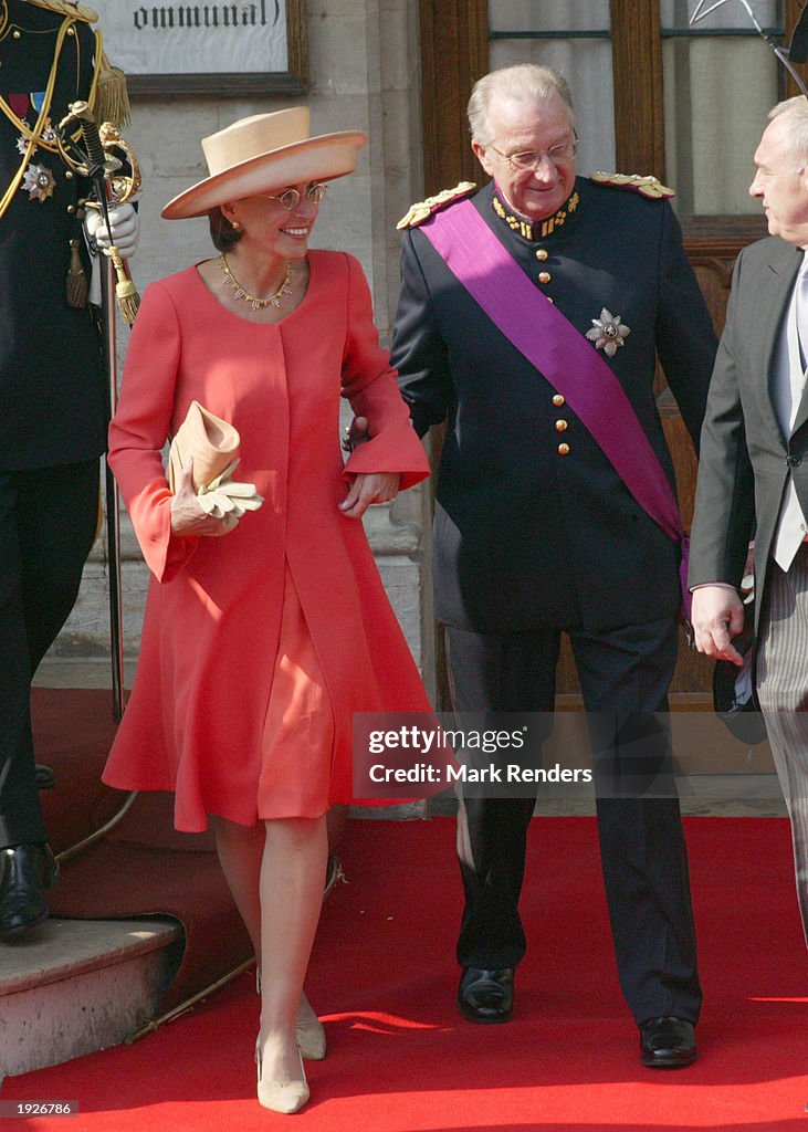 Prince Laurent Of Belgium Marries Claire Coombs