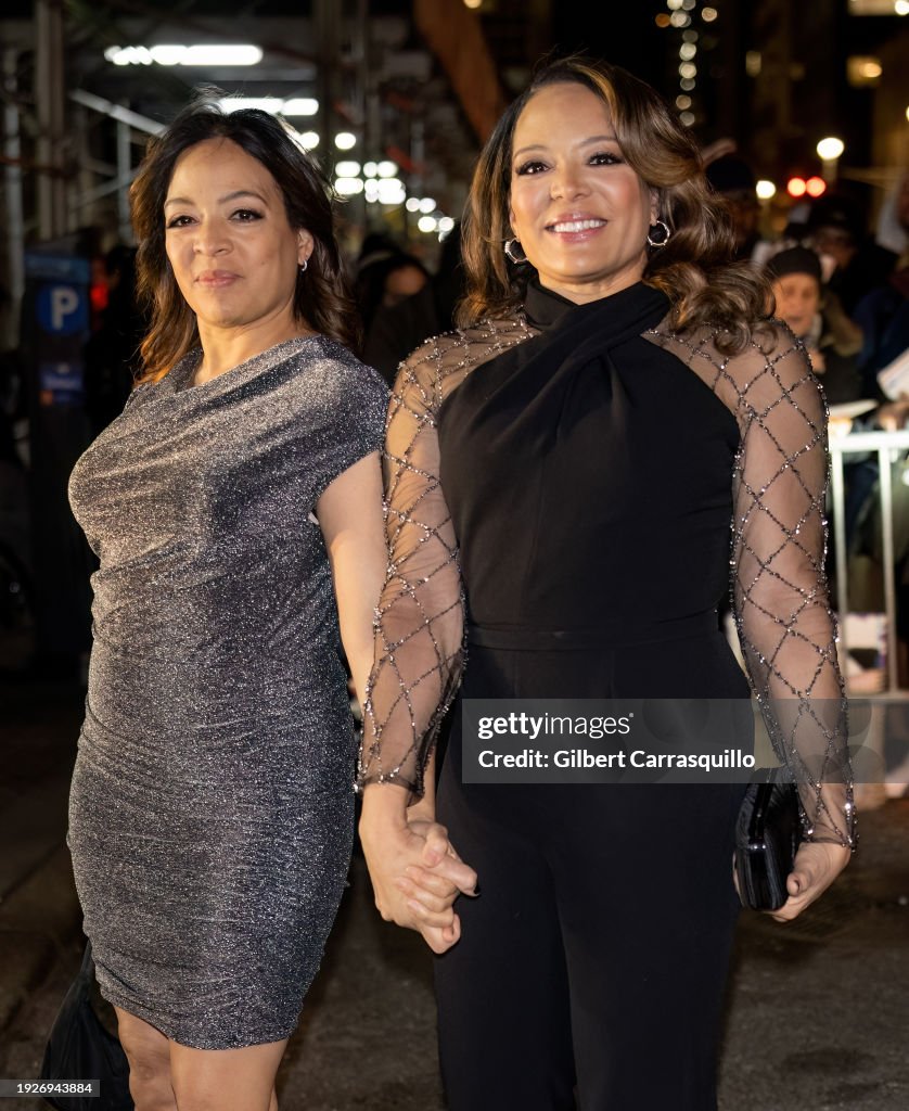 Celebrity Sightings In New York City - January 11, 2024