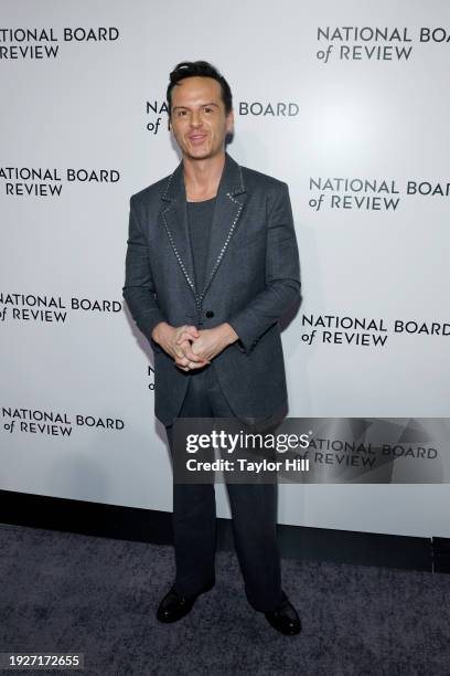 Andrew Scott attends the 2024 National Board of Review Gala at Cipriani 42nd Street on January 11, 2024 in New York City.