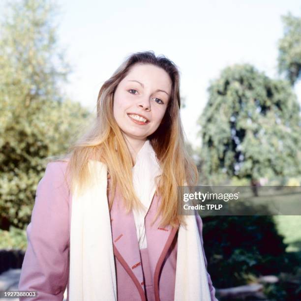 Photo of British actress Lalla Ward, London, England, August 30, 1979.