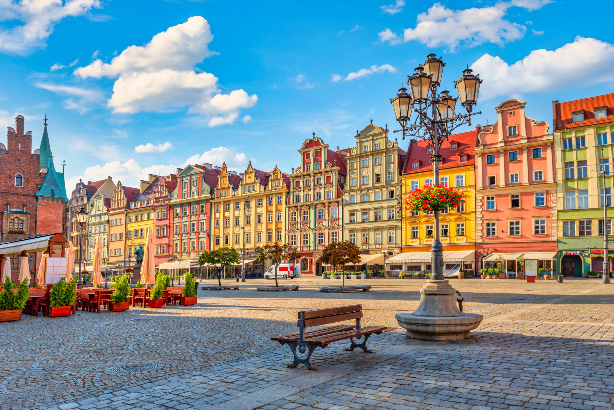 Krakow cityscape