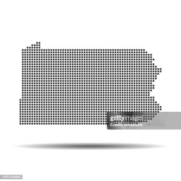 State Pa 41 Pennsylvania State Graphic High Res Illustrations - Getty Images