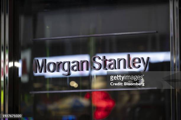 The Morgan Stanley headquarters in New York, US, on Wednesday, Dec. 27, 2023. Morgan Stanley is scheduled to release earnings figures on January 16....