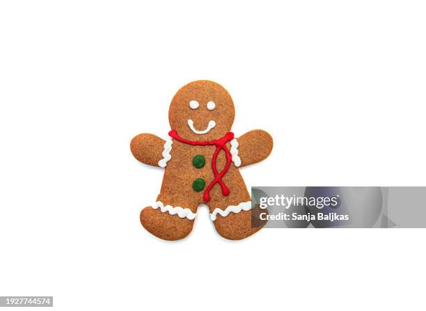 gingerbread man - gingerbread-man stock pictures, royalty-free photos & images