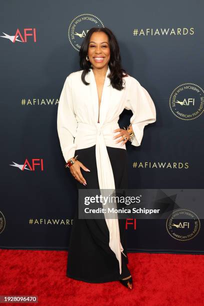 Karen Pittman attends the AFI Awards Luncheon at Four Seasons Hotel Los Angeles at Beverly Hills on January 12, 2024 in Los Angeles, California.