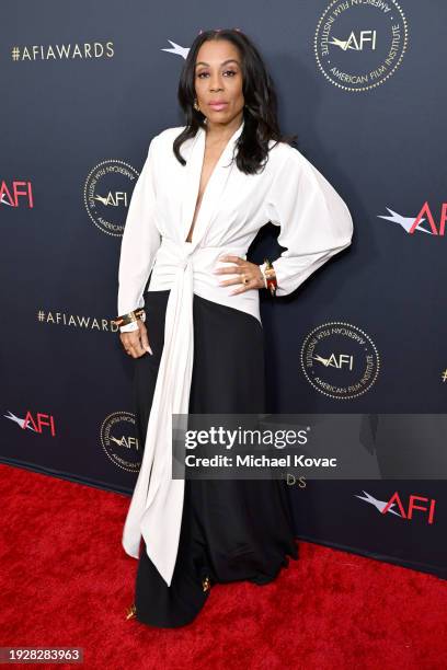 Karen Pittman attends the AFI Awards at Four Seasons Hotel Los Angeles at Beverly Hills on January 12, 2024 in Los Angeles, California.