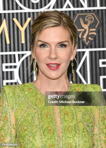 Rhea Seehorn at the 75th Primetime Emmy Awards held at the Peacock Theater on January 15, 2024 in Los Angeles, California.